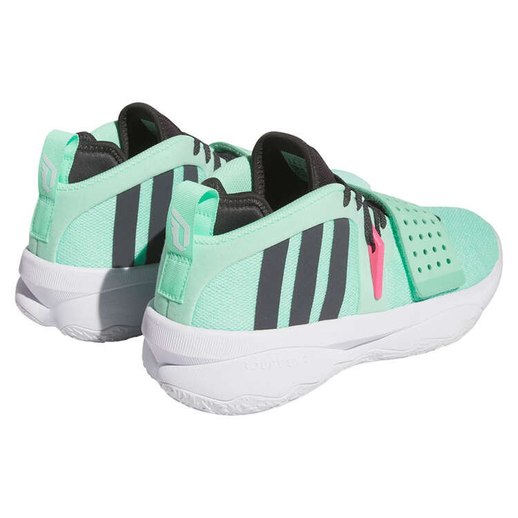 adidas Dame 8 Extply Basketball Shoes, Mint/Black, rebel_hi-res