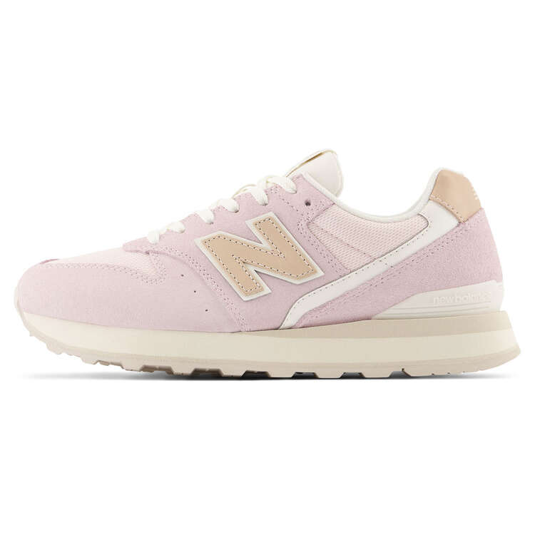 New Balance 996 V2 Womens Casual Shoes, Pink/Gold, rebel_hi-res