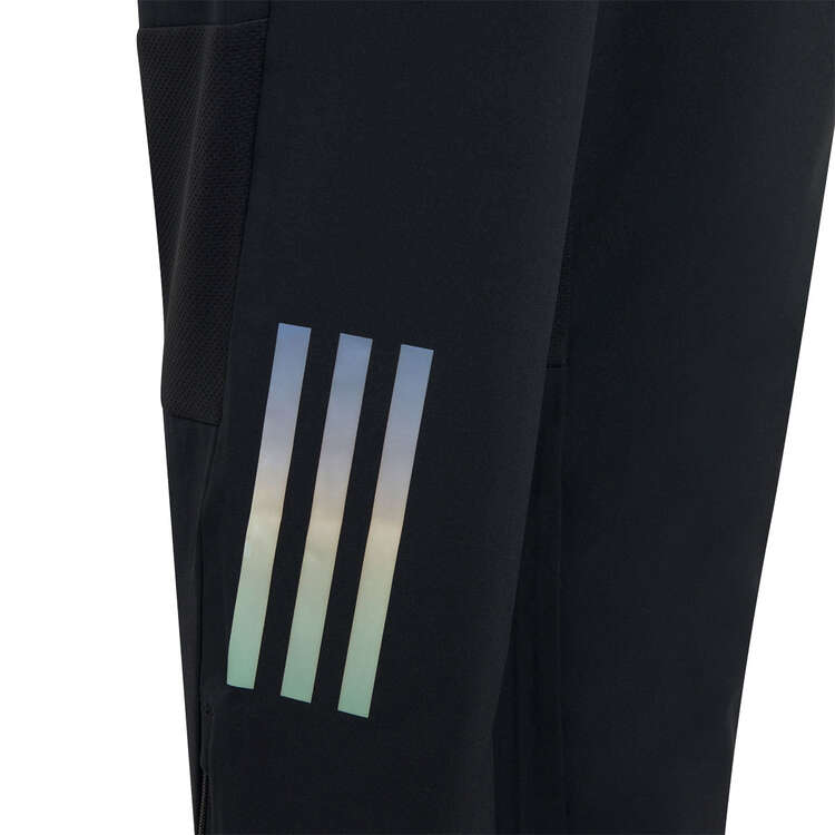 adidas Kids Aeroready 3 Stripes Jogger Pants, Black, rebel_hi-res