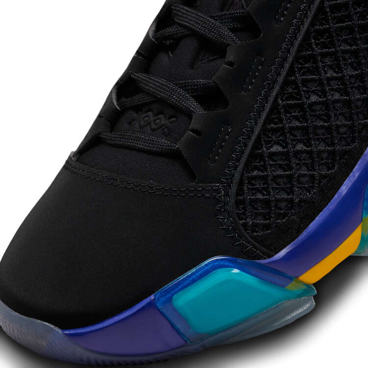 Air Jordan 38 Aqua Basketball Shoes, Black/Multi, rebel_hi-res