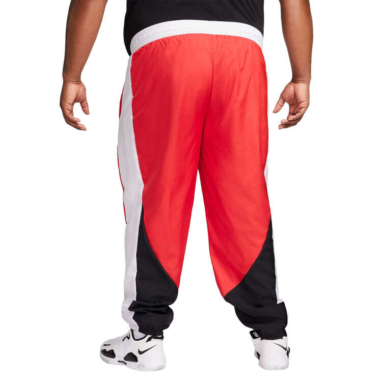 Nike Mens Starting 5 Woven Basketball Pants, Red, rebel_hi-res