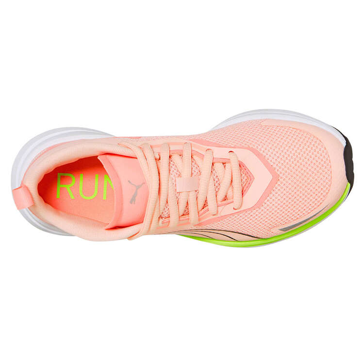 Puma Kruz Nitro GS Kids Running Shoes, Pink/White, rebel_hi-res