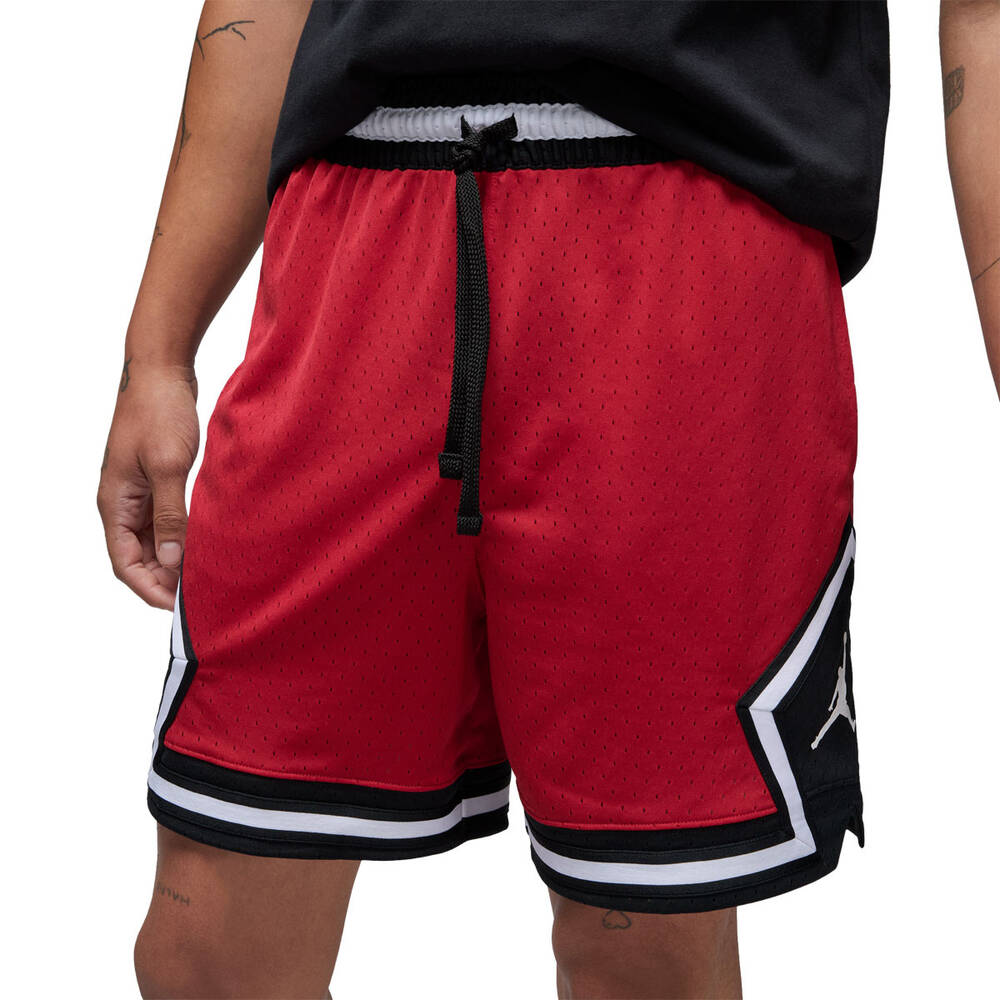 Jordan Mens Diamond Shorts Red XL | Rebel Sport