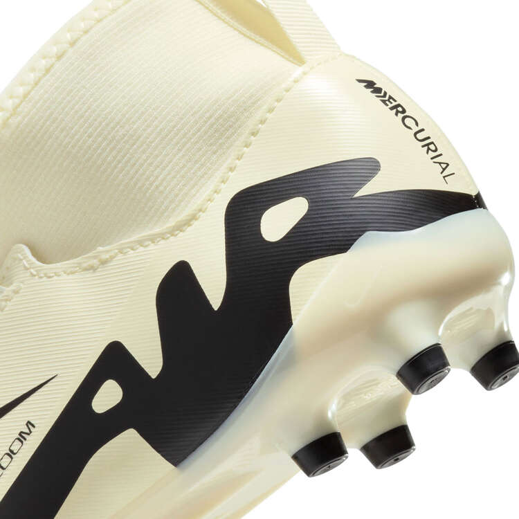 Nike Zoom Mercurial Superfly 9 Academy Kids Football Boots, Yellow/Black, rebel_hi-res