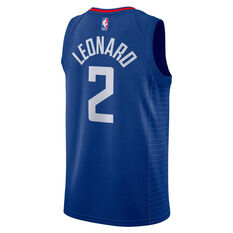 Nike Los Angeles Clippers Kawhi Leonard 2020/21 Mens Icon Edition Authentic Jersey Blue S, Blue, rebel_hi-res