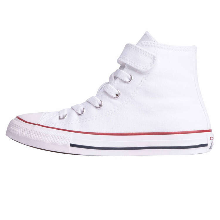 Converse Chuck Taylor All Star Easy On 1V PS Kids Casual Shoes White US 11, White, rebel_hi-res