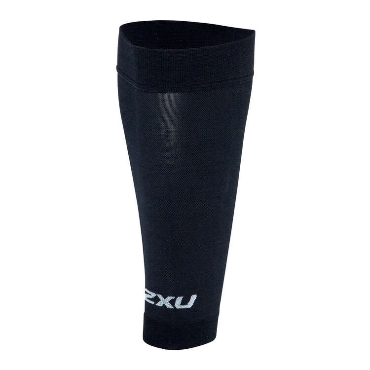 2XU Compression Calf Sleeves, Black, rebel_hi-res