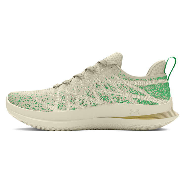 Under Armour Velociti 3 Mens Running Shoes, Gold/Green, rebel_hi-res