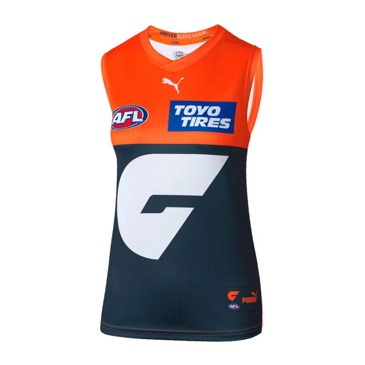 GWS Giants 2023 Womens Home Guernsey Navy M, Navy, rebel_hi-res