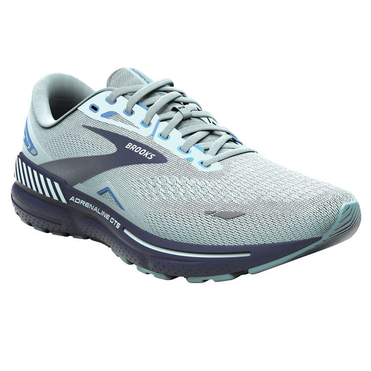 Brooks Adrenaline GTS 23 Womens Running Shoes Aqua/Navy US 6, Aqua/Navy, rebel_hi-res