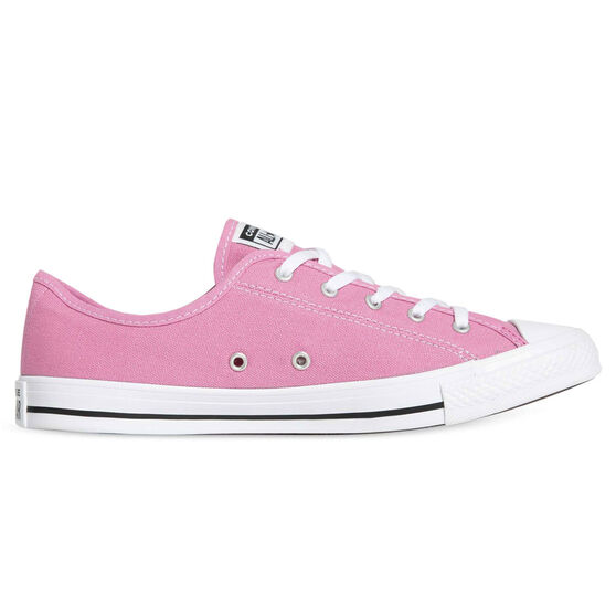 Converse Chuck Taylor Dainty Low Womens Casual Shoes, Pink/White, rebel_hi-res