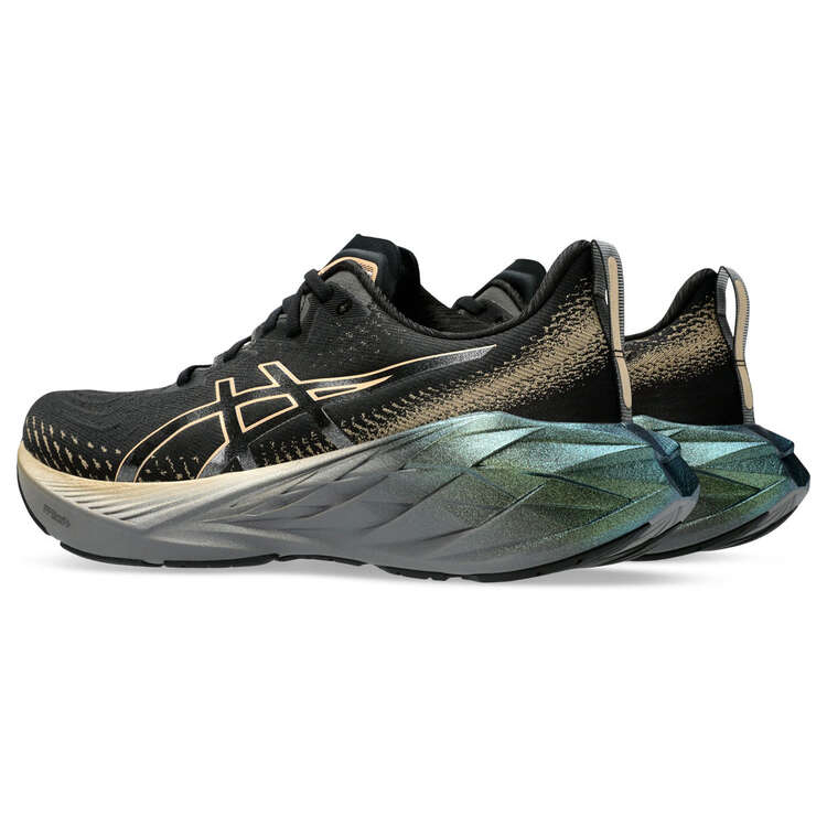 Asics Novablast 4 Mens Running Shoes, Black/Gold, rebel_hi-res