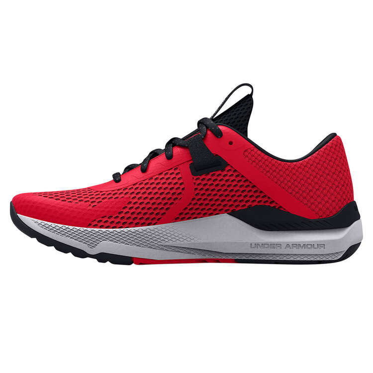 Under Armour Project Rock BSR 2 Mens Training Shoes, Red/Black, rebel_hi-res