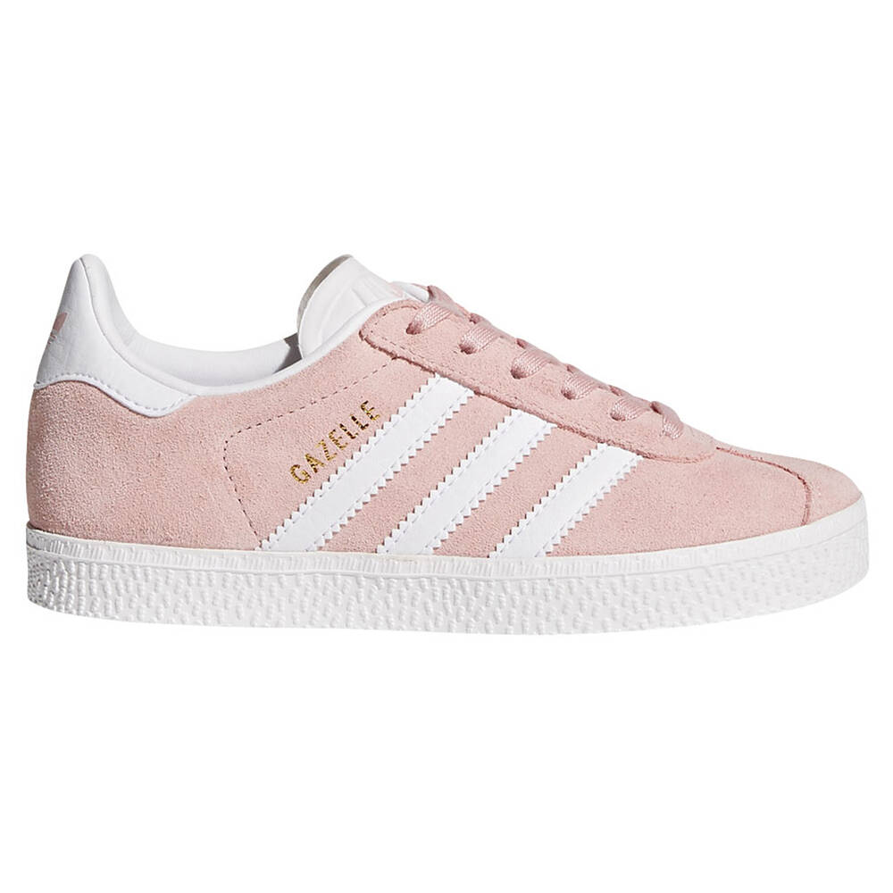 adidas Originals Gazelle PS Kids Casual Shoes Pink/White US 12 | Rebel ...