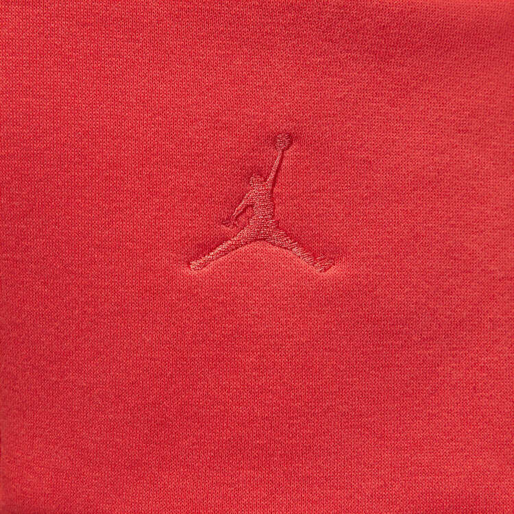 Jordan Mens Brooklyn Fleece Basketball Shorts, Red, rebel_hi-res