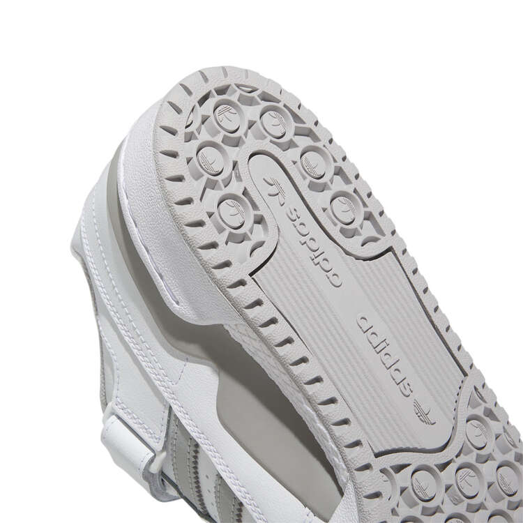 adidas Originals Forum Low Womens Casual Shoes, White/Grey, rebel_hi-res