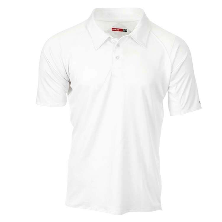 Gray Nicolls Mens Select Cricket Shirt White XL, White, rebel_hi-res