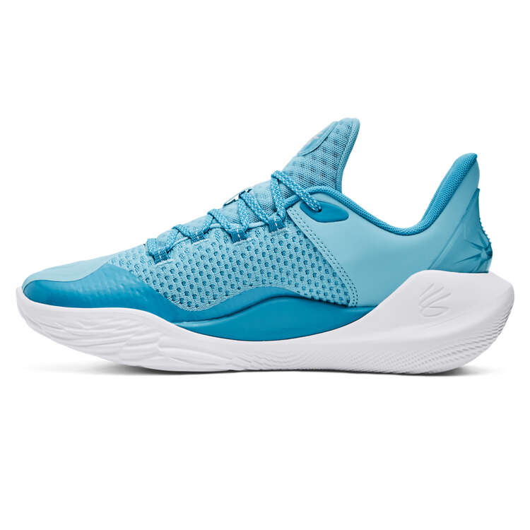 Under Armour Curry 11 Mouthguard Basketball Shoes, Blue, rebel_hi-res