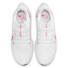Nike Air Zoom Pegasus 38 Womens Running Shoes, White/Blue, rebel_hi-res
