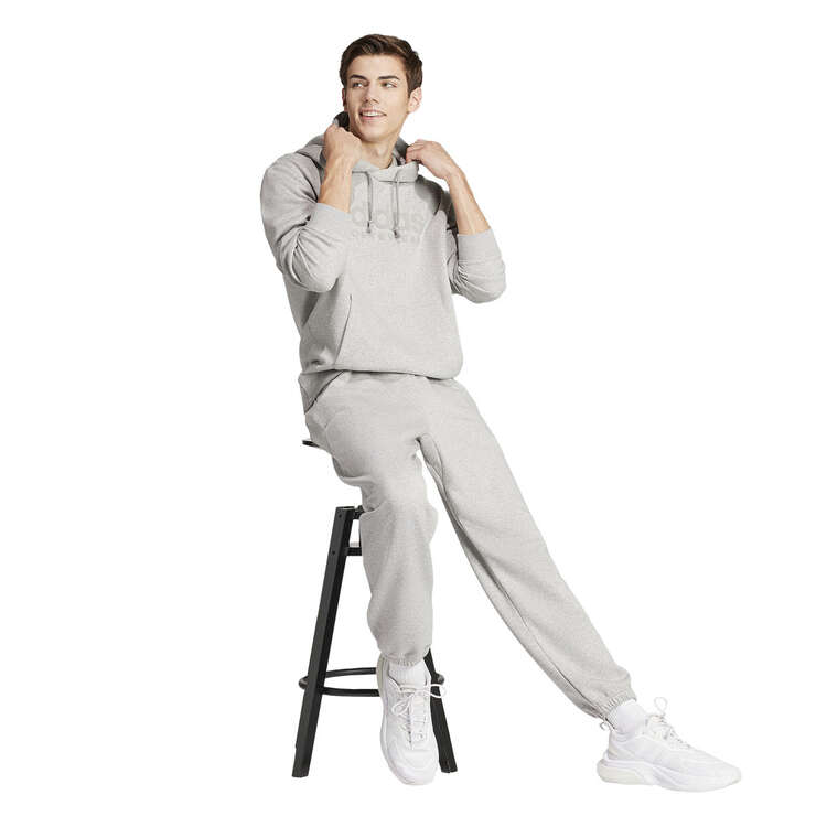 adidas Mens ALL SZN Graphic Pullover Hoodie, Grey, rebel_hi-res