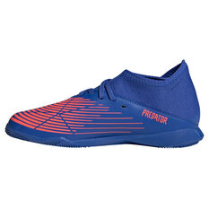 adidas Predator Edge .3 Kids Indoor Soccer Shoes Blue/Red US 11, Blue/Red, rebel_hi-res
