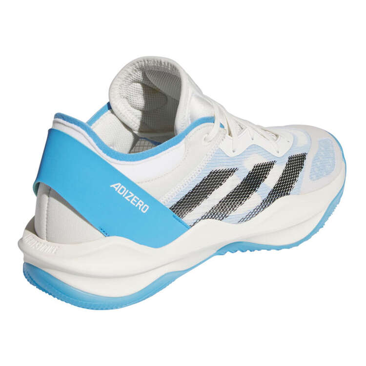 adidas Adizero Select 2.0 Basketball Shoes, White/Black, rebel_hi-res