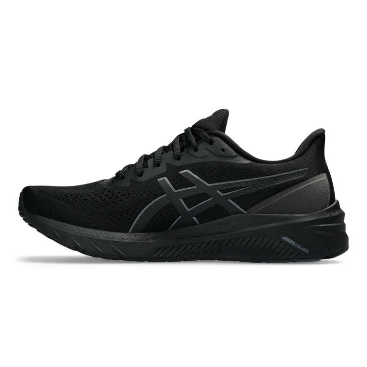Asics GT 1000 12 Mens Running Shoes Black/Grey US 7, Black/Grey, rebel_hi-res