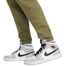 Jordan Mens Essentials Fleece Track Pants Olive S, Olive, rebel_hi-res