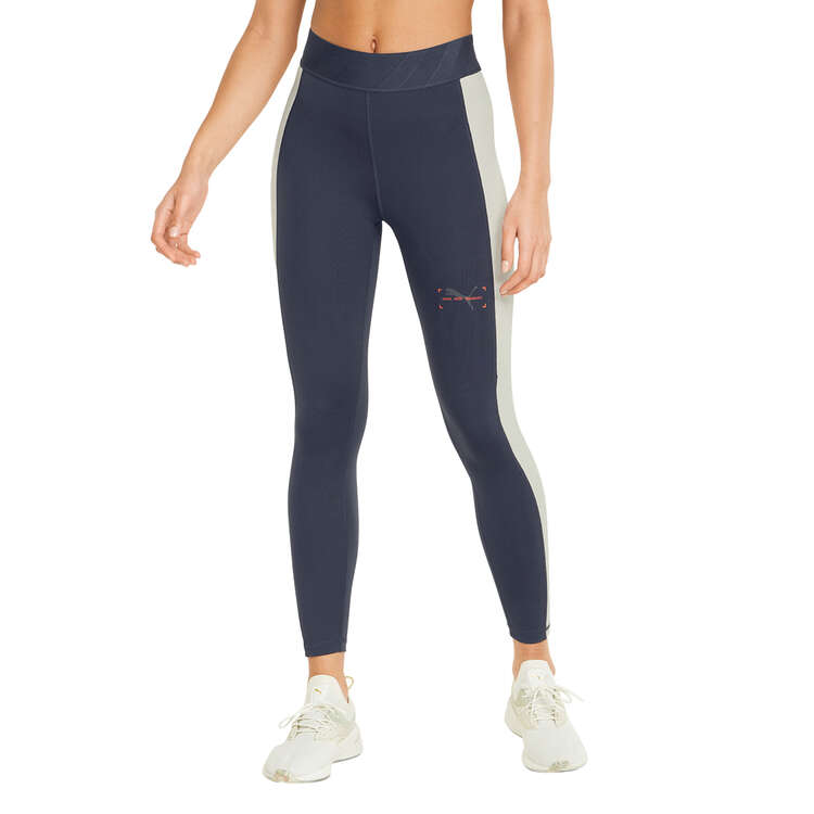 Puma Womens RE:Collection 7/8 Training Tights Blue XS, Blue, rebel_hi-res
