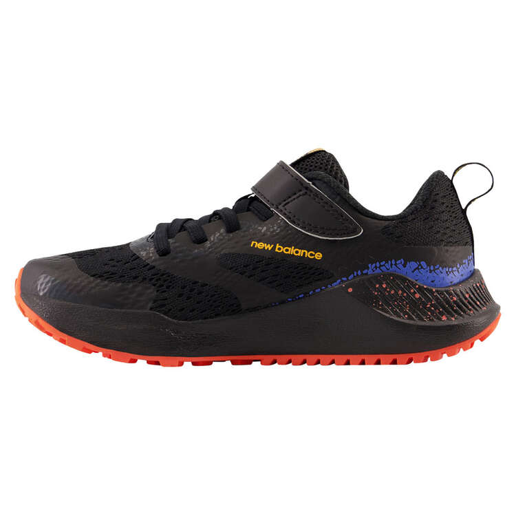 New Balance Nitrel v5 PS Kids Trail Running Shoes Black US 11, Black, rebel_hi-res