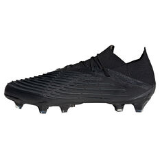 adidas Predator Edge .1 Low Football Boots Black/White US Mens 5 / Womens 6, Black/White, rebel_hi-res