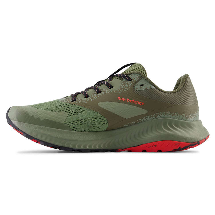 New Balance DynaSoft Nitrel v5 Mens Trail Running Shoes, Khaki/Orange, rebel_hi-res