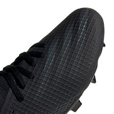 adidas X Ghosted.3 Kids Football Boots, Black, rebel_hi-res