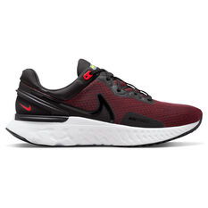Nike React Miler 3 Mens Running Shoes Black US 7, Black, rebel_hi-res