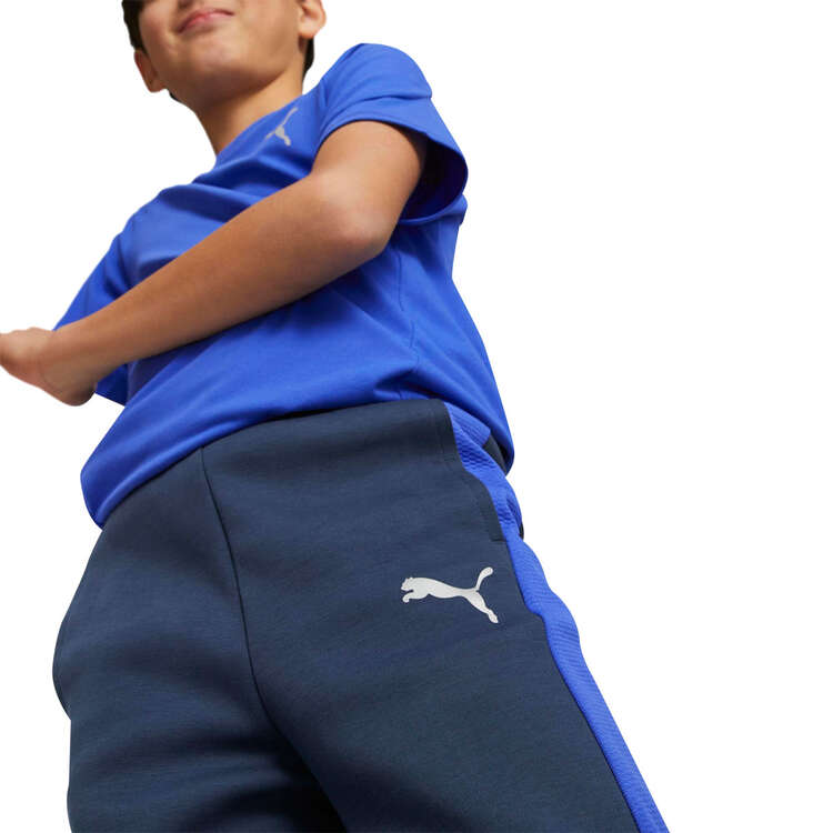 Puma Boys Evostripe Pants Blue XS, Blue, rebel_hi-res