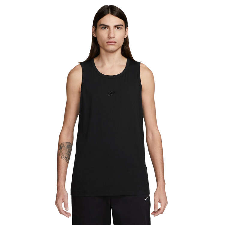 Nike Mens Sportswear Premium Essentials Tank, Black, rebel_hi-res
