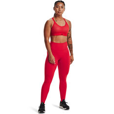 Under Armour Womens Meridian Tights, Red, rebel_hi-res
