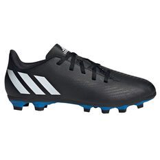 adidas Predator Edge .4 Kids Football Boots, Black/White, rebel_hi-res