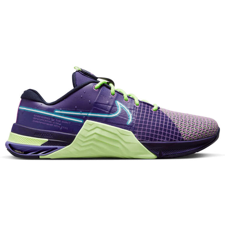 Nike Metcon 8 AMP Mens Training Shoes, Purple/Blue, rebel_hi-res