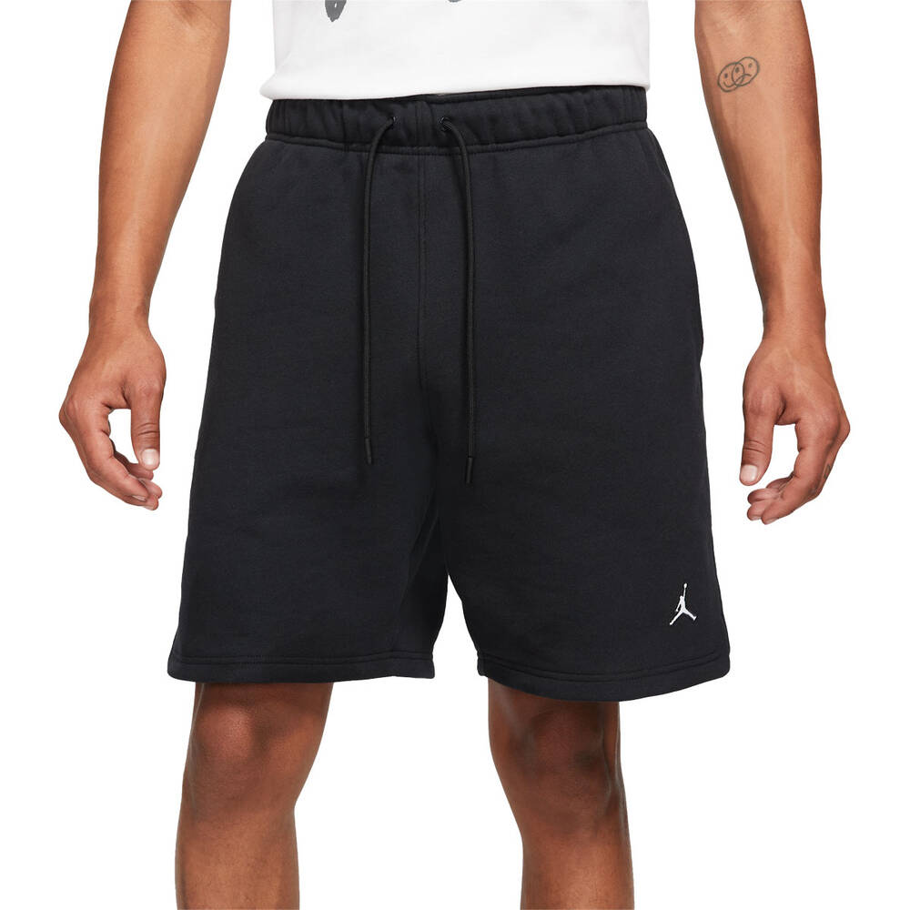 Jordan Mens Essentials Fleece Shorts Black XL | Rebel Sport