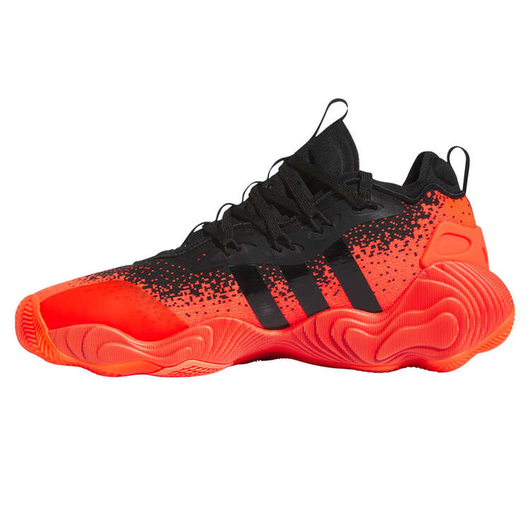 adidas Trae Young 3 Basketball Shoes, Red/Black, rebel_hi-res