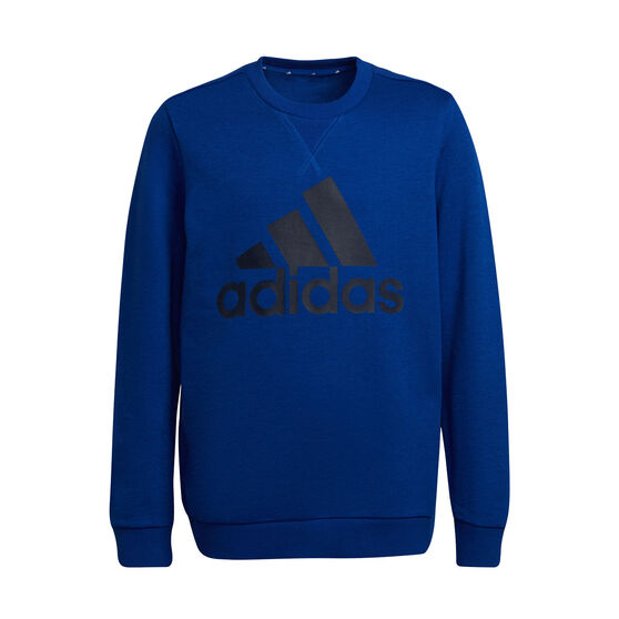 adidas Boys Essential Big Logo Sweatshirt, Royal Blue, rebel_hi-res