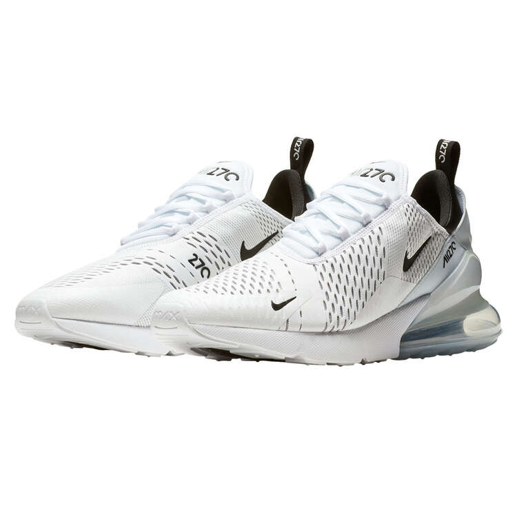 Nike Air Max 270 Mens Casual Shoes, White/Black, rebel_hi-res