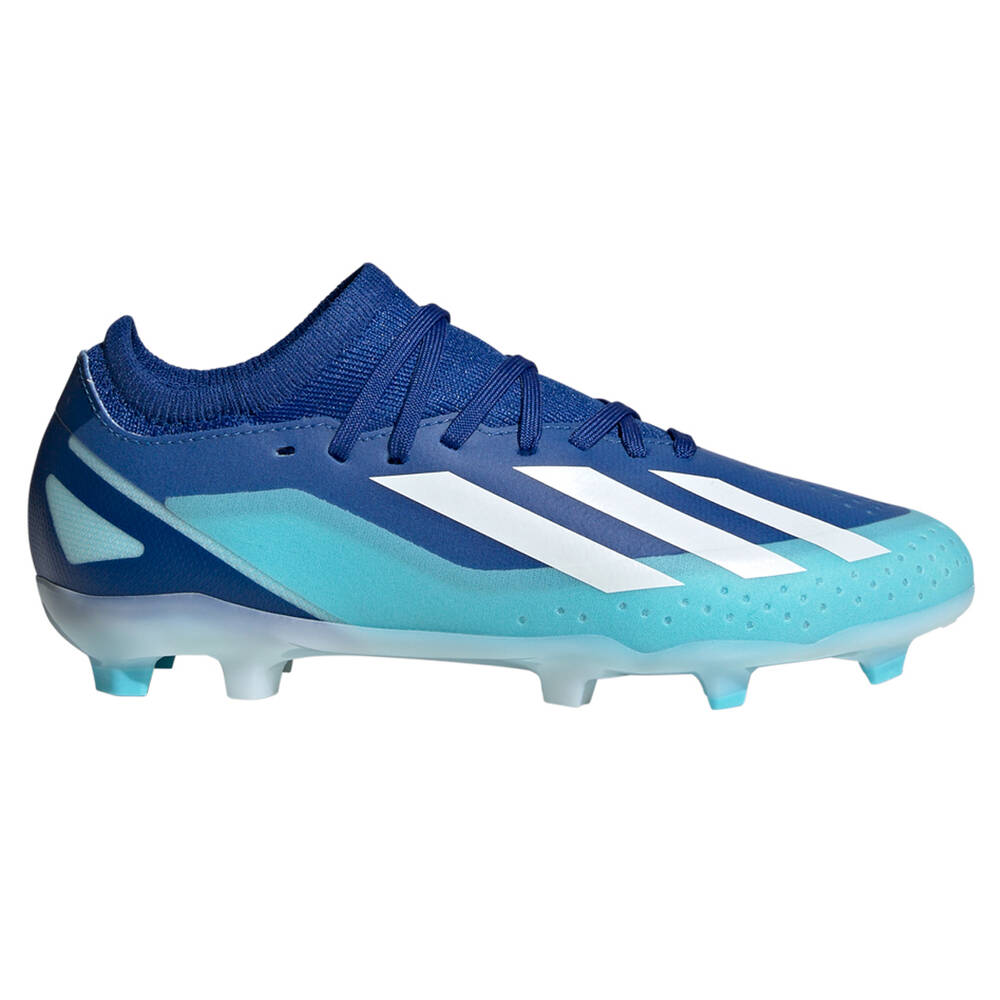 adidas X Crazyfast .3 Kids Football Boots Blue/White US 1 | Rebel Sport