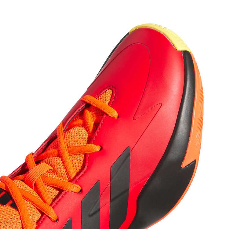 adidas Cross 'Em Up Select GS Kids Basketball Shoes, Red/Black, rebel_hi-res
