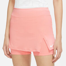 NikeCourt Womens Dri-FIT Victory Tennis Skirt Melon XS, Melon, rebel_hi-res