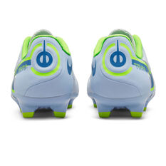 Nike Tiempo Legend 9 Academy Football Boots, Grey/Blue, rebel_hi-res