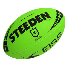 Steeden NRL Fluro Replica 11in Rugby Ball, , rebel_hi-res