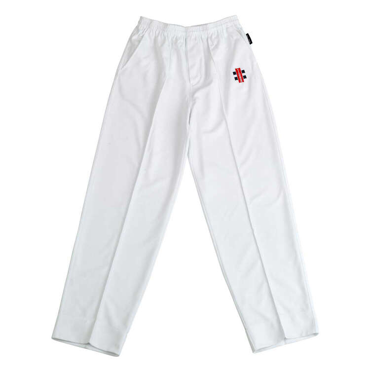 Gray Nicolls Elite Cricket Pants White XL, White, rebel_hi-res