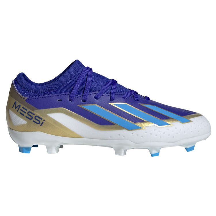 adidas X Crazyfast League Kids Football Boots, Blue, rebel_hi-res